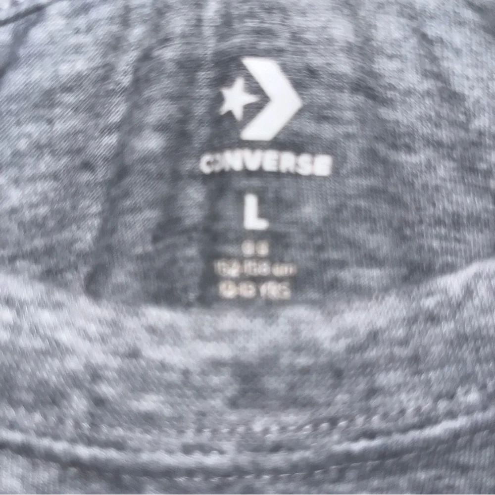 Converse All Star Gray Shirt YOUTH L